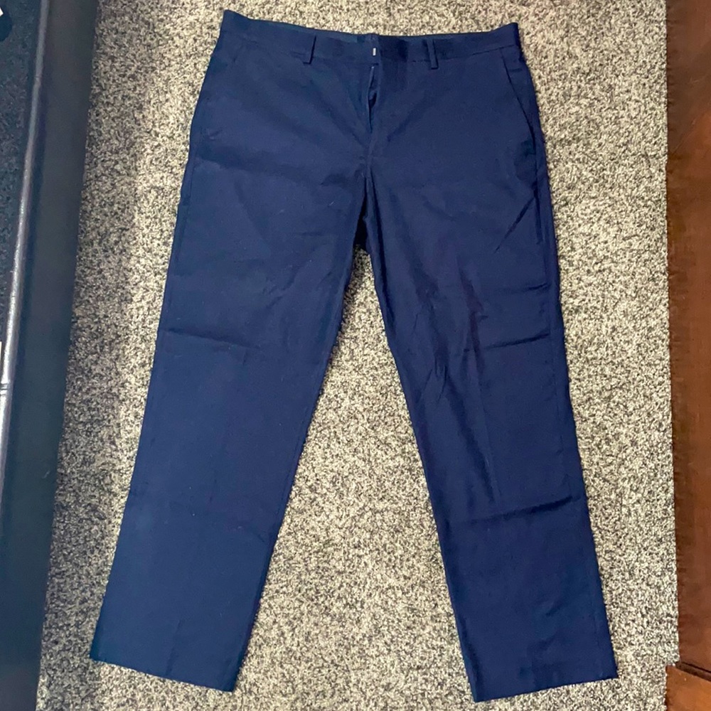 Express Producer Dress Pants - Navy Blue